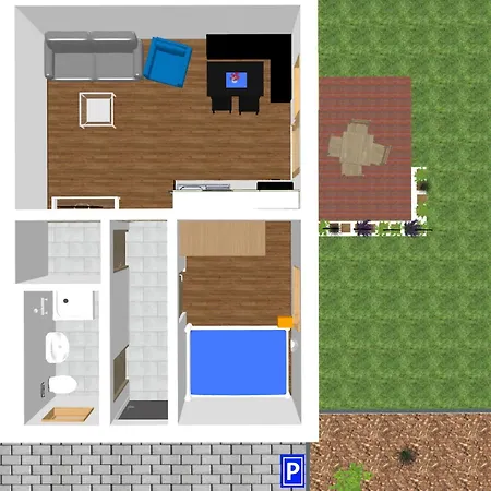 Ruhig Gelegene In Schoener Ortsrandlage Apartment